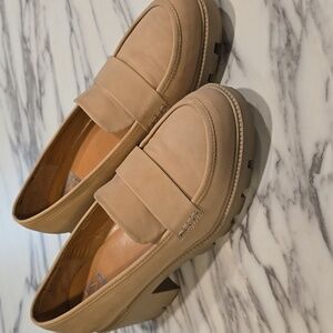 Dolce Vita Leather or Suede Lug Loafers - Elias (DUNE)